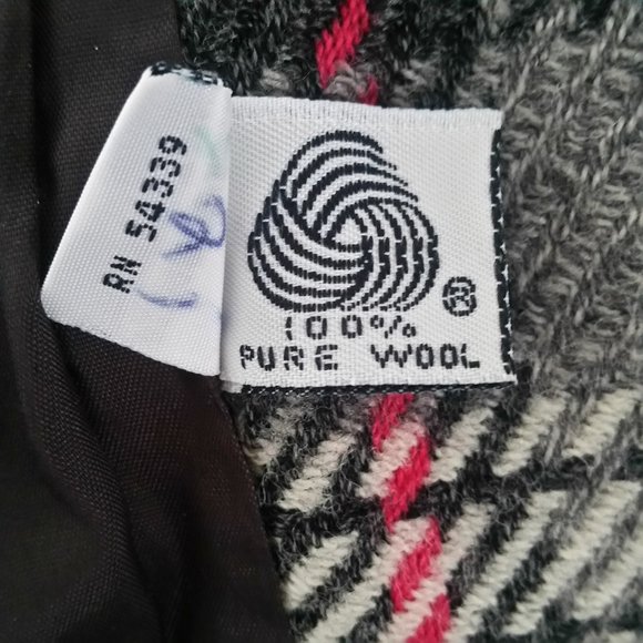 GIANNI SPORT COAT 100% WOOL SIZE 18 WOMENS ABRIGO - Picture 8 of 8